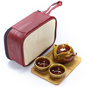 Ceramic Portable Tea Set acacuss