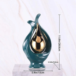 Ceramic Vase Nordic Style Living Room Decoration Creative Vase Decorative Home Art Dried Flower Accessories Wedding Gifts Living acacuss