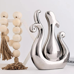 Ceramic Vase Nordic Style Living Room Decoration Creative Vase Decorative Home Art Dried Flower Accessories Wedding Gifts Living acacuss