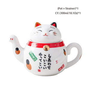 Ceramic cup lucky cat milk coffee cup gift cup creative pot I Coffee Mug Milk Tea Cups Drinkware I Unique Design Home office Gift acacuss