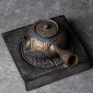 Ceramic kyusu teapot kettle chinese ceramic tea pot 220ml acacuss