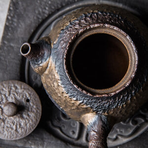 Ceramic kyusu teapot kettle chinese ceramic tea pot 220ml acacuss