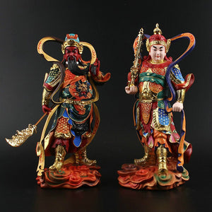 Character Statue, Guan Gong, Wei Tuo, Statue, Buddhist Supplies, Resin Crafts, Home Decorations, Holiday Gifts acacuss