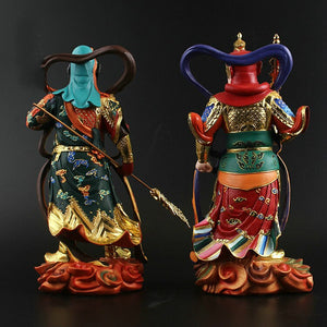 Character Statue, Guan Gong, Wei Tuo, Statue, Buddhist Supplies, Resin Crafts, Home Decorations, Holiday Gifts acacuss