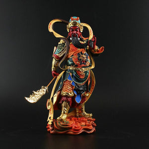 Character Statue, Guan Gong, Wei Tuo, Statue, Buddhist Supplies, Resin Crafts, Home Decorations, Holiday Gifts acacuss