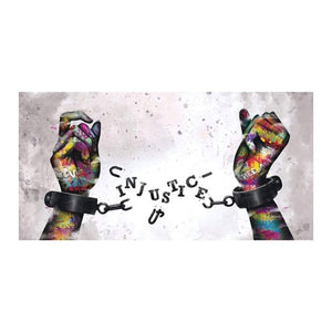 Child Graffiti Abstract Fist Mobile Shackle Wall Art Picture Canvas Decorative Painting Poster Prints for Living Room Home Decor acacuss