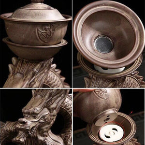Chinese Dragon TeaPot | Vintage Tea Set | Kung fu Tea Set acacuss