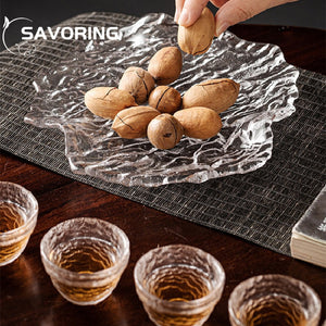 Chinese GlassTea Set Kung Fu Porcelain Tea Cup Pot Set Tortoise Teapot Kungfu Teaset Puer Oolong Tea Ceremony Teaware Gift Box acacuss