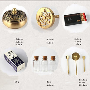 Chinese Incense Burner Kit acacuss