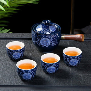 Chinese Kung Fu Tea set Travel Tea set Ceramic Portable Tea set Teapot Tea Maker Infuser Teacup acacuss