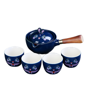 Chinese Kung Fu Tea set Travel Tea set Ceramic Portable Tea set Teapot Tea Maker Infuser Teacup acacuss