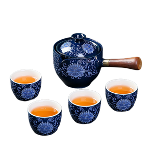 Chinese Kung Fu Tea set Travel Tea set Ceramic Portable Tea set Teapot Tea Maker Infuser Teacup acacuss