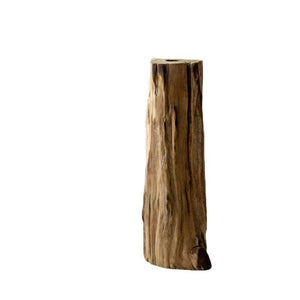 Chinese Retro Living Room Decoration Solid Wood Dried Flower Vase Home Decoration Tea Table Flower Arrangement Small Flower Ware acacuss