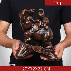 Chinese Style Elephant Animal Wine Cabinet Statue Ornaments Resin Sculpture Crafts Home Decoration Accessories Wedding Gifts acacuss
