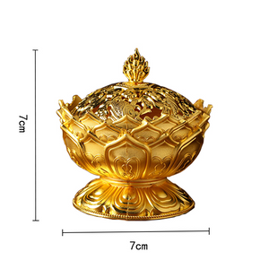 Chinese brass incense burner acacuss