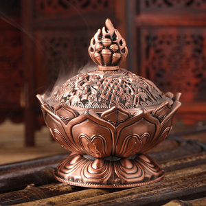 Chinese brass incense burner acacuss