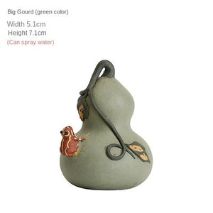 Chinese-style small purple sand spray tea pet decoration creative tea pet tea play tea tray tea art tea table decoration acacuss