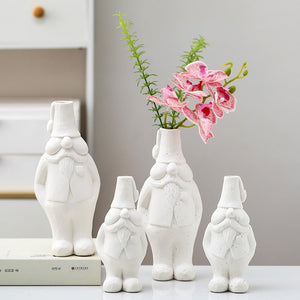 2023 Christmas Decoration Ceramics Santa Claus Vase Decoration Home Decor For Room Decoration Creative Vase Festival Decoration acacuss