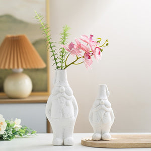 2023 Christmas Decoration Ceramics Santa Claus Vase Decoration Home Decor For Room Decoration Creative Vase Festival Decoration acacuss