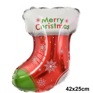 Christmas Foil Santa Claus Balloons Snowman Elk Christmas Tree Balloons for Xmas Inflatable Party Decorations Home Party Decor acacuss