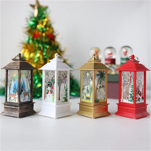 Christmas Lantern Light Merry Christmas Decorations for Home 2021 Navidad Christmas Tree Ornaments Xmas Gifts New Year 2022 acacuss