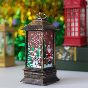 Christmas Lantern Light Merry Christmas Decorations for Home 2021 Navidad Christmas Tree Ornaments Xmas Gifts New Year 2022 acacuss