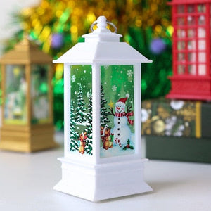 Christmas Lantern Light Merry Christmas Decorations for Home 2021 Navidad Christmas Tree Ornaments Xmas Gifts New Year 2022 acacuss