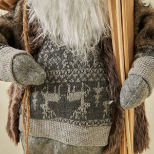 Christmas Large Santa Claus Dolls Ornaments Standing Santa Figurine Doll Christmas Home Decoration Kids Gift navidad home decor acacuss