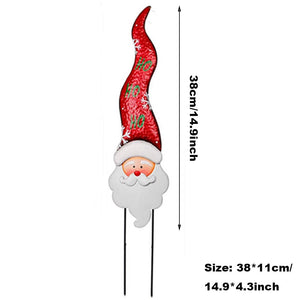 Christmas Outdoor Decoration Yard Signs Nutcracker Soldier Figure Garden Stakes Lawn Sign For Outside Pathway Walkway Decor 2023 acacuss