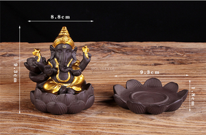Clay Incense Holder acacuss