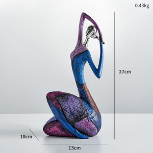 Colorful Abstract Creative Home Decoration Figure Sculpture Living Room Modern Art Figurine Desktop Decoration Accessories Gift acacuss