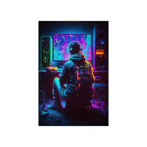 Colorful Game Controller Wall Art Poster Prints Nordic Aesthetic Picture Canvas Painting Gaming Boy Room Home Decoration acacuss