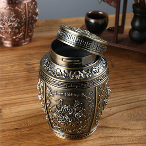 Container for Ashes Coffin Box Urns for Human Ashes Pet Memorial Keepsake Urns Metal Cremation Urns Small Animal Urn Funeral acacuss