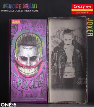 Crazy Toys 1:6 Joker with Cloth Action Figure PVC Doll Anime Collectible Model Toys acacuss