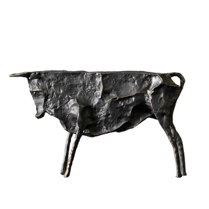 Creative Abstract Bull Statue By Picasso Famous Animal Sculpture Figurine Picasso Ox Art Collection Home Decor Gift for Friend acacuss
