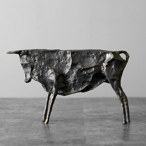 Creative Abstract Bull Statue By Picasso Famous Animal Sculpture Figurine Picasso Ox Art Collection Home Decor Gift for Friend acacuss