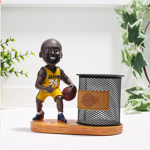 Creative Ball Star Pen Holder C Romesi Student Desktop Pen Insert Storage Birthday Gift Graduation Resin Craft Gift acacuss