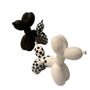 Creative Balloon Dog Resin Ornament Living Room Desktop Decoration Wine Cabinet Office Soft Decorations Wedding Gifts Home Decor acacuss