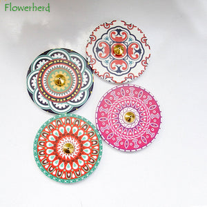 Creative Colour Printed Incense Burner Ceramic Incense Holder Middle East Arabesque Incense Holder Incense Burners acacuss