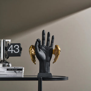 Creative Desk Ornament Living Room Decorations Modern Resin Craft Home OK Gesture Statue Aesthetics Hand Sculpture and Figurines acacuss