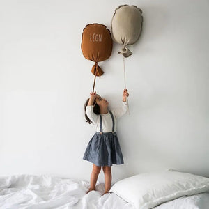 Creative Embroidered Balloon Pillow Wall Decoration Children's Home Photography Props Aesthetic Room Decor acacuss