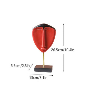 Creative European Style Crafts Bookshelf TV Bracket Decoration Handmade Sculpture Resin Abstract Sculpture Home Desk Decoration acacuss