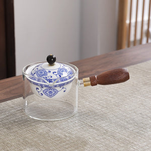 Creative Glass Ceramic Chinese Kung Fu Tea set Travel Tea Set Teaware Sets Teapot For Tea Teapot Tea Cup Set Tea Maker Infuser acacuss