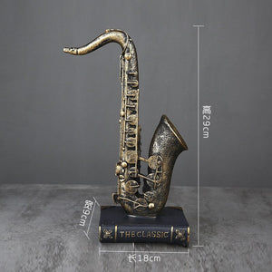 Creative Rock Band Music Art Character Model Statue Creative Living Room Decoration Wine Cabinet Decoration Resin Craft Supplies acacuss