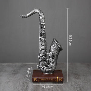 Creative Rock Band Music Art Character Model Statue Creative Living Room Decoration Wine Cabinet Decoration Resin Craft Supplies acacuss
