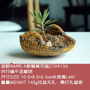 Creative Simulation Animal Decorations For Home Chicken Animal Flowerpot Succulent Plant Balcony Ornament Office Desktop Gifts acacuss