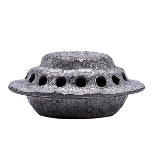 Creative UFO Incense Burner Alien Spaceship Ceramic Censer Incense Holder Statue Home Office Desk Decor Ornament Dropshipping acacuss