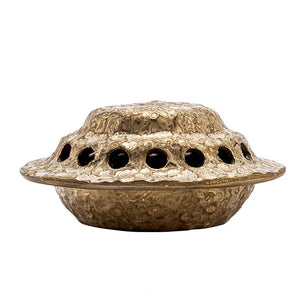 Creative UFO Incense Burner Alien Spaceship Ceramic Censer Incense Holder Statue Home Office Desk Decor Ornament Dropshipping acacuss