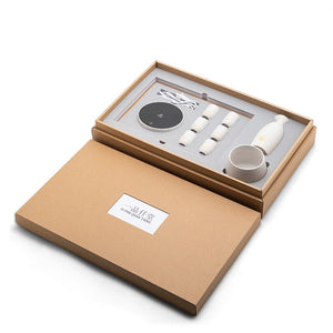 Creative Wine Warmer Set Ceramic Hot Saki Drink Eco-Friendly Sake Set Sake Set and Cups with Warmer Keep Sake Storage Gift Box acacuss