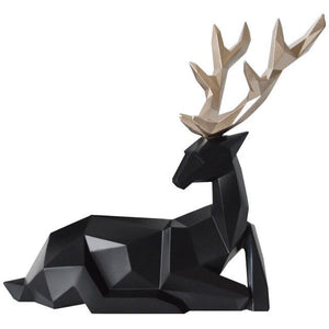 Creative lucky deer ornaments - Light luxury enamel sika deer decorations creative living room home TV cabinet wine cabinet decorations acacuss